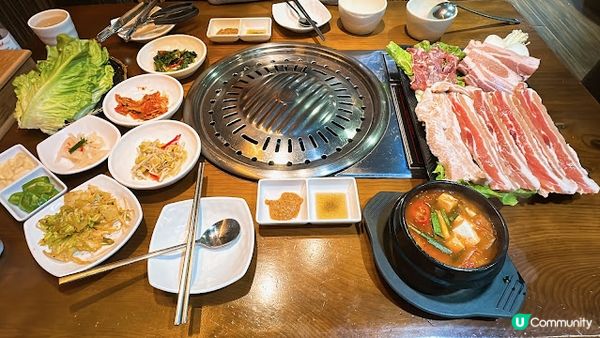 性價比高嘅韓燒，韓燒一定食護心肉！😎