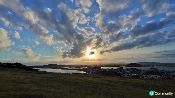 城山日出峰的完美日落【韓國濟州島遊記Day3.2】