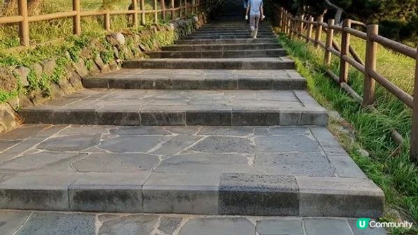 城山日出峰的完美日落【韓國濟州島遊記Day3.2】