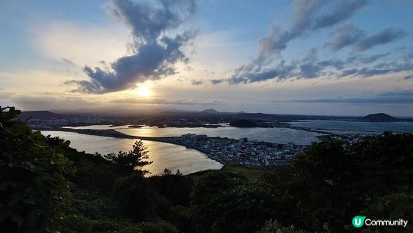 城山日出峰的完美日落【韓國濟州島遊記Day3.2】