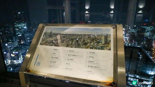 [遊記]獨遊5日仙台+大內宿休閑之旅(11) : AER大樓展望台夜景、仙台站牛舌通