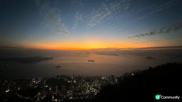 4點左右由山頂行去西高山, 大約1個鐘到上到去等睇最靚日落,...