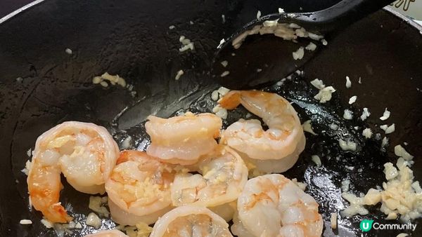 【#思家廚房】白汁大蝦蝴蝶粉 🦐