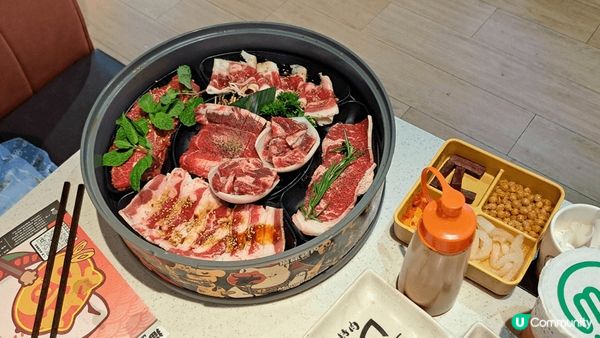 澳門海風餐廳自助餐，深圳貓抓烤肉拼盤，江漁兒酸菜魚