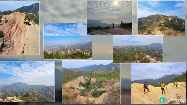 《屯門良景邨至龍鼓灘行山篇》五渡水、月牙谷、青松紅壑、牛頭山、皇帝岩