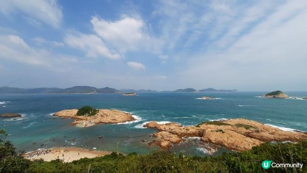 【西貢清水灣行山篇】龍蝦灣石刻、綠蛋島、刀片脊/坐佛崖、二戰海傍測距站