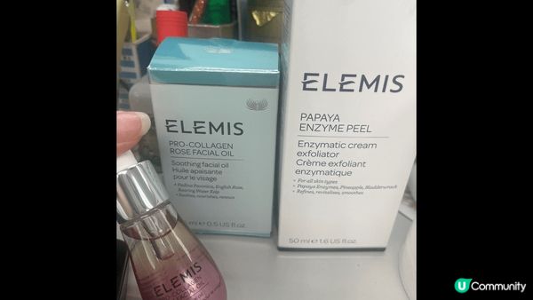 Elemis 抗老推薦玫瑰油，佰草集試用品，敏感肌泛紅必備，...