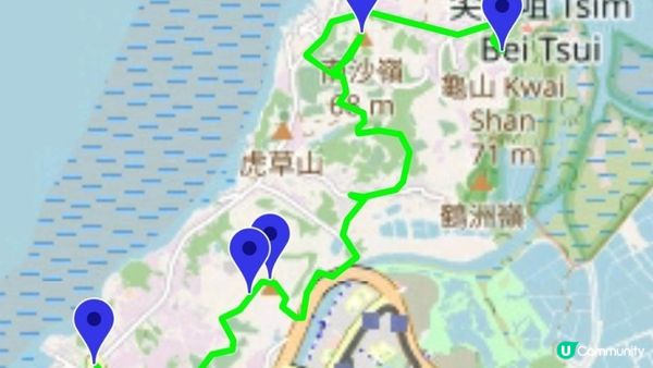 【尖鼻咀至流浮山行山篇】唐夏寮/龜山、南沙嶺、淋坑山