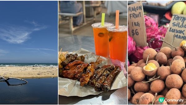 沙巴熱辣遊 Day 4 - 汶萊無人海灘及Pasar Gadong