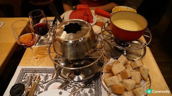 [德瑞法] 13個月嬰兒歐遊去: 來瑞士沒有不吃瑞士火鍋的理由