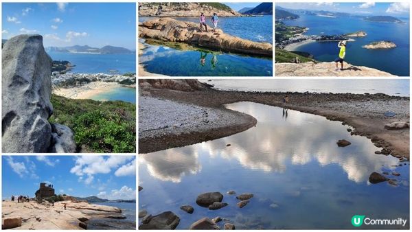 【石澳行山篇】鶴咀機槍堡、鶴咀山、石澳情人橋、大頭洲