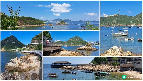 《海洋公園站至南灣泳灘沿海遊》苗鐘徑、深水灣、麗海堤岸路、淺水灣、中灣泳灘、南灣泳灘