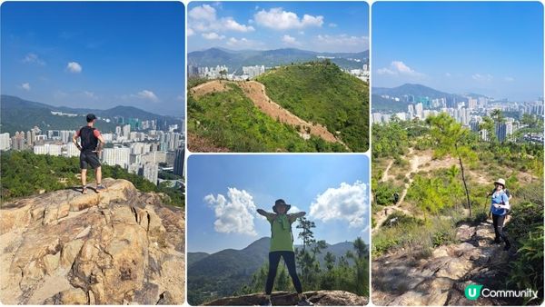 《沙田圍行山篇》蝌蚪坪、貓仔山、觀貓台、貓仔石、雞胸山、慈沙