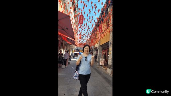 廣州增城正果老街，有很多特色攤檔，可以買手信！