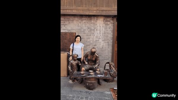 廣州增城正果老街，有很多特色攤檔，可以買手信！