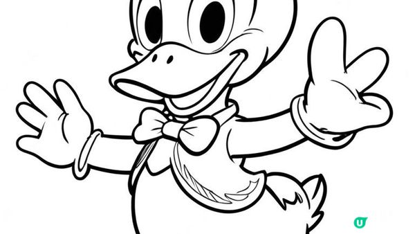 迪士尼涂色页 - 促进儿童的创造力、想象力和解决问题的能力