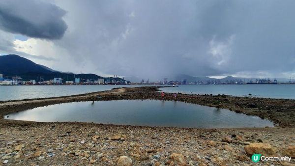 【荔枝窩至鹿頸行山篇】長排頭天空之鏡，水浸咀排連沙洲