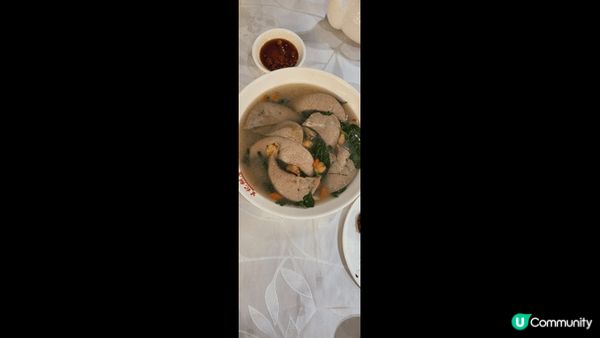 生記飯店，傳統粵菜晚餐：釀凌魚、金銀潤腸、豬潤杞子、燒雞.....