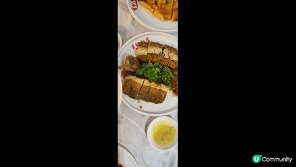 生記飯店，傳統粵菜晚餐：釀凌魚、金銀潤腸、豬潤杞子、燒雞.....