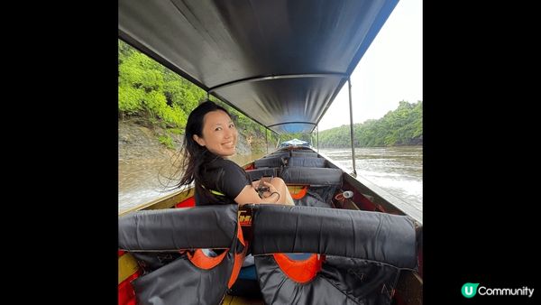 泰國北碧府的水上屋，兒子五歲的漂流挑戰，完成自信心爆棚！