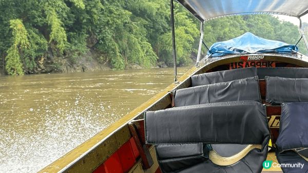 泰國北碧府的水上屋，兒子五歲的漂流挑戰，完成自信心爆棚！