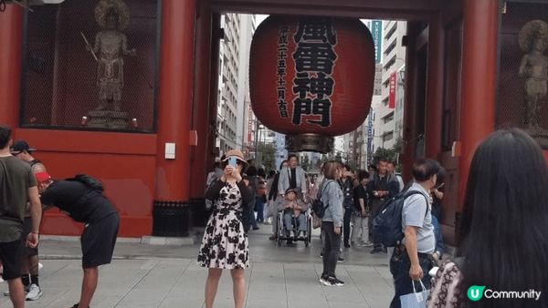 第一次去旅行 去?東京鐵塔 黃昏時分上?頂特別美 雷門 有好...