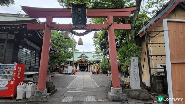 日本須賀神社，在東京四谷，著名動畫“你的名字”的名場面。對於...