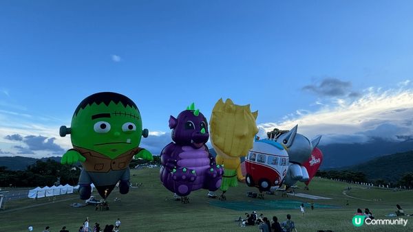 台東好天氣睇特色熱氣球！每年夏天台東會有台東熱氣球嘉年華，會...