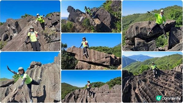 《大水坑至馬鞍山村行山篇》鹿巢石林、獨木舟石/鱷魚張口石/試劍石、蜥蜴石