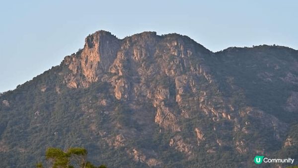 香港註明山峰獅子山及近日最新郊野公園，紅花嶺。
