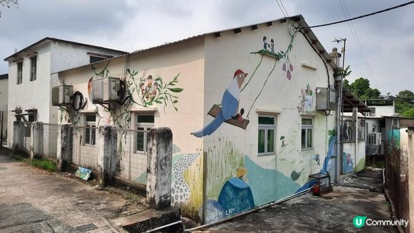 【坪輋打鼓嶺行山篇】壁畫村、噹噹石、古樟樹、長山古寺、公主山