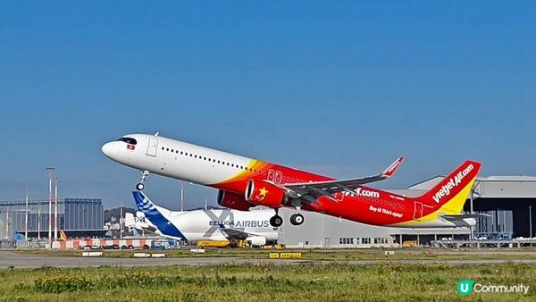 越捷接收全新飛機擴大機隊 促進香港與越南之間旅遊