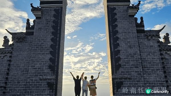 韶關遇見紅葉加上彩虹及去天空之鏡打卡。