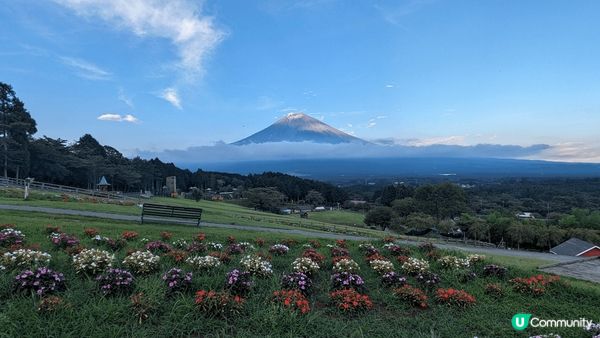 呢個馬飼野牧場真係靚到dum一聲呀！🏞️😍 富士山🗻雄偉咁屹...