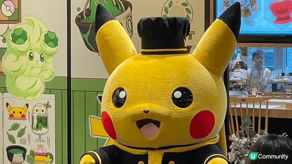 呢個地方係Pok?mon Cafe, 是一個大人和小朋友都好...