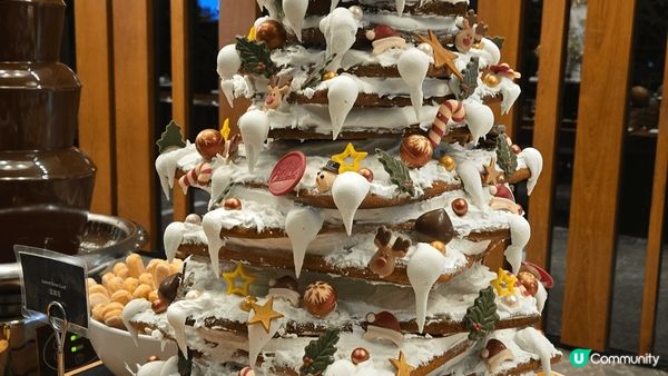 聖誕要食聖誕大餐，位於荃灣如心酒店cafe circle 既...