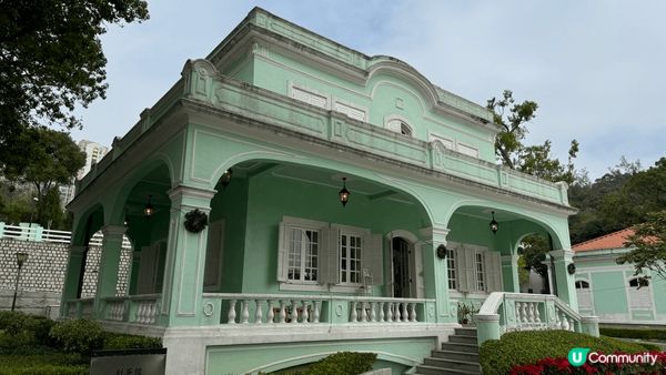 以上是澳門的龍環葡韻住宅式博物館和附近的濕地, 除了富有歷史...