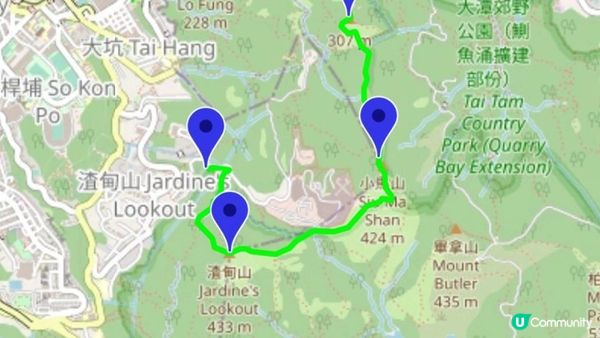 【畢拉山道至天后行山篇】懸空棧道、渣甸山、小馬山、龜石、紅香爐峰