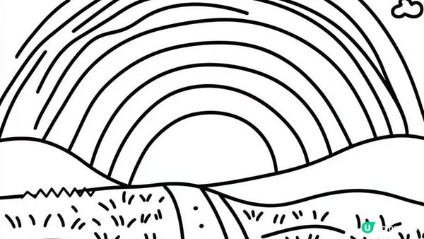 春天涂色图：用色彩点亮春天