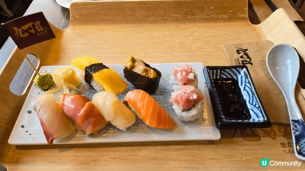 元朗九丁目日本料理，壽司、刺身新鮮，價錢超平，服務一流。
