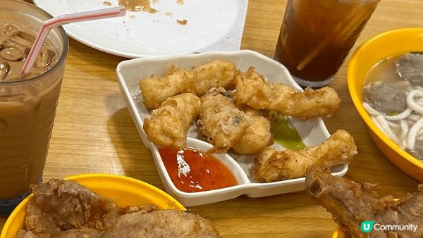 位於大埔墟街市熟食市場東記上海麵，主打豬扒麵，豬扒新鮮大件炸...