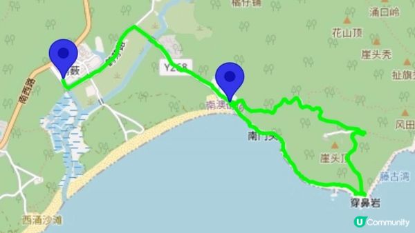 《深圳西涌天文台一日遊》天文台棧道+海岸石灘徒步