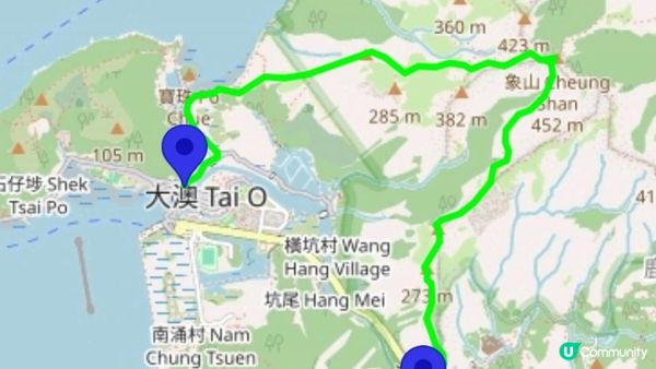 《大嶼山行山篇》獅山🦁象山🐘港珠澳大橋，大澳全景