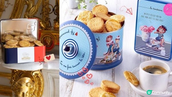 法國布列塔尼經典：La Trinitaine 布列塔尼曲奇酥餅蛋捲