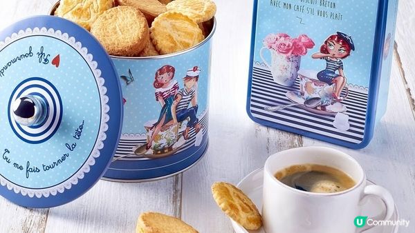 法國布列塔尼經典：La Trinitaine 布列塔尼曲奇酥餅蛋捲