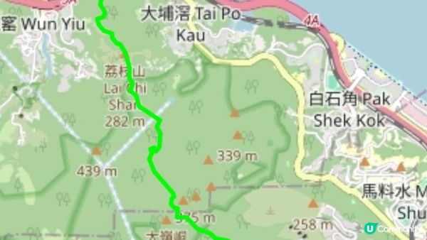 《大埔墟至沙田行山篇》荔枝山，狗肚山