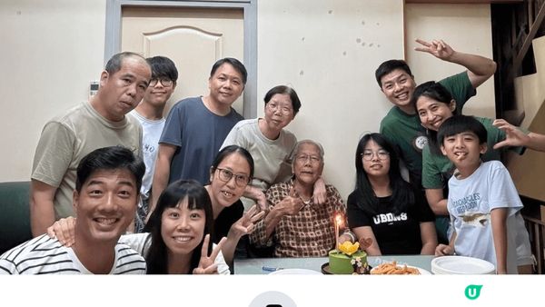 可以同家人分享好開心，美食當前非常興奮，超開心