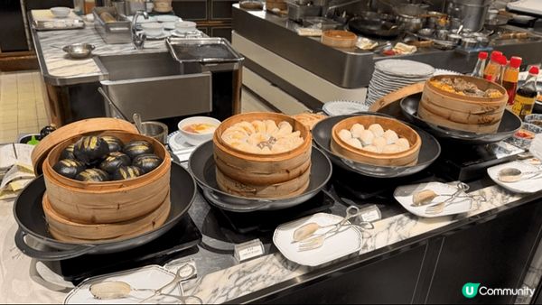 ROSEWOOD酒店半自助酒店的早餐豐富，有中式，有西式，有...