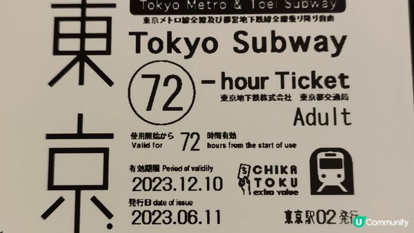 在東京的72小時任坐乘車票真是太划算了！我一到就直奔雷門觀音...