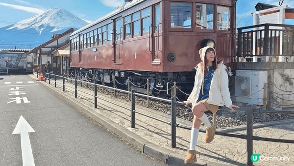 相片拍攝於日本東京下吉田駅之富士山區，富士山不論四季觀賞打卡...
